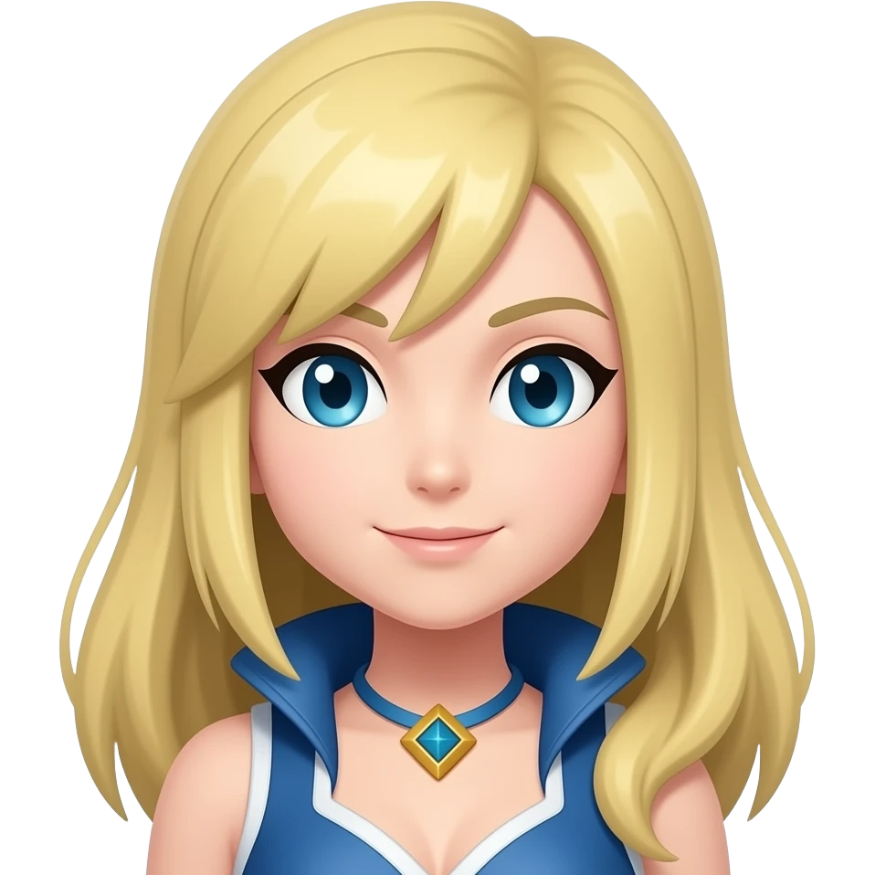 Pokémon cynthia face only emoji
