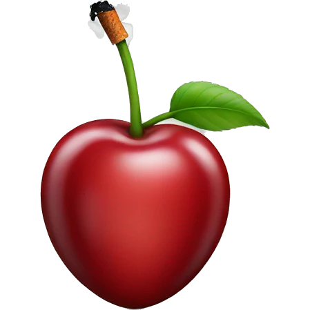 cherry with cigarette emoji