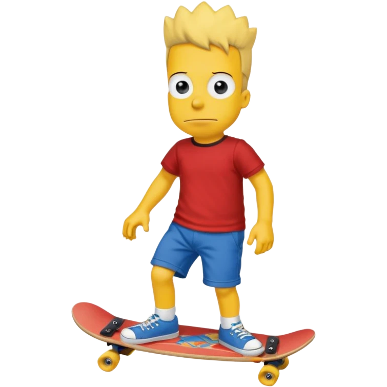 make the realistic bart simpson meme with charlie kirks face emoji