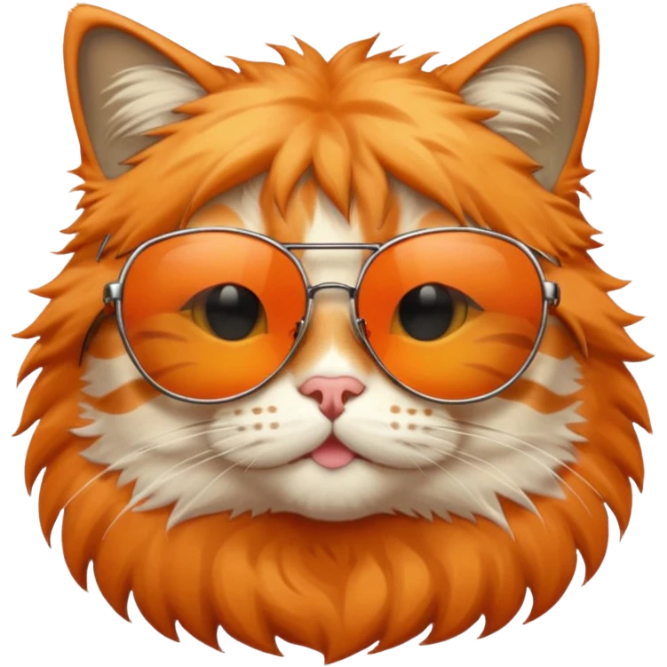 Cat wearing sunglasses emoji