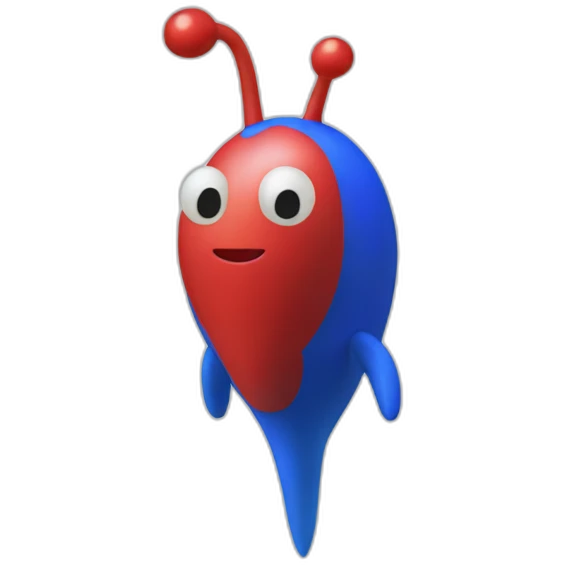 blue and red pikmin emoji