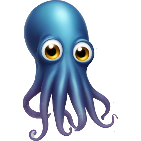 squid with an hand up  emoji