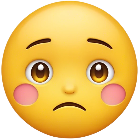 Please pouting cute yellow rpund emoji emoji