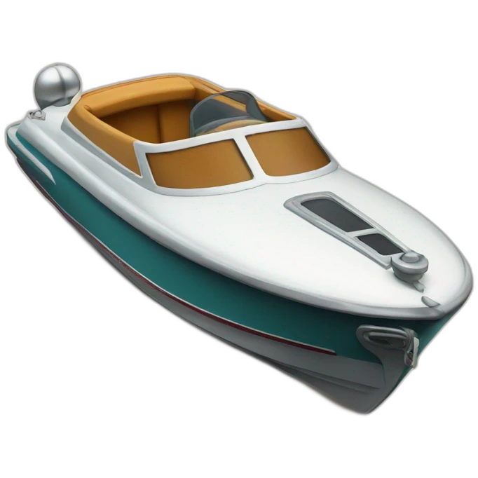 motorboat speedster emoji