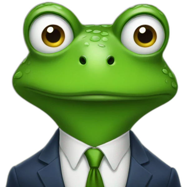 mr frog president emoji