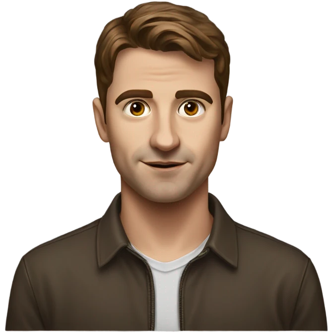 Paul mescal realistic portrait brown hair emoji