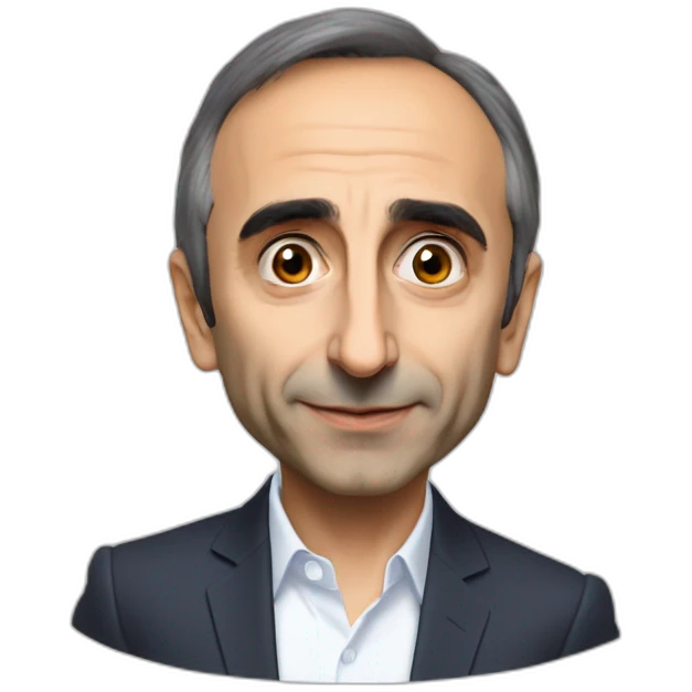 Eric Zemmour entrain de lancer jouer a la console emoji