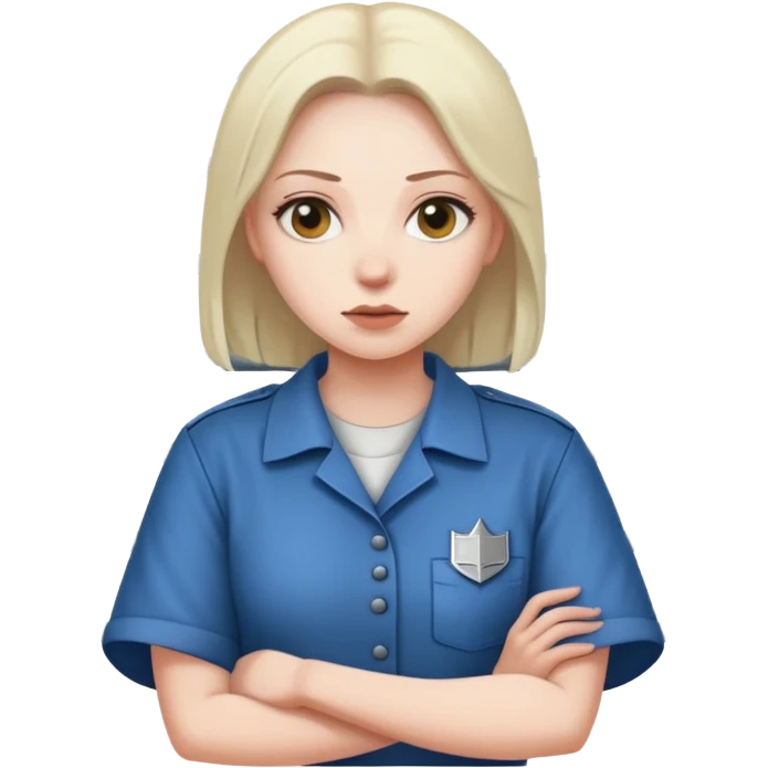 Female in prison  emoji