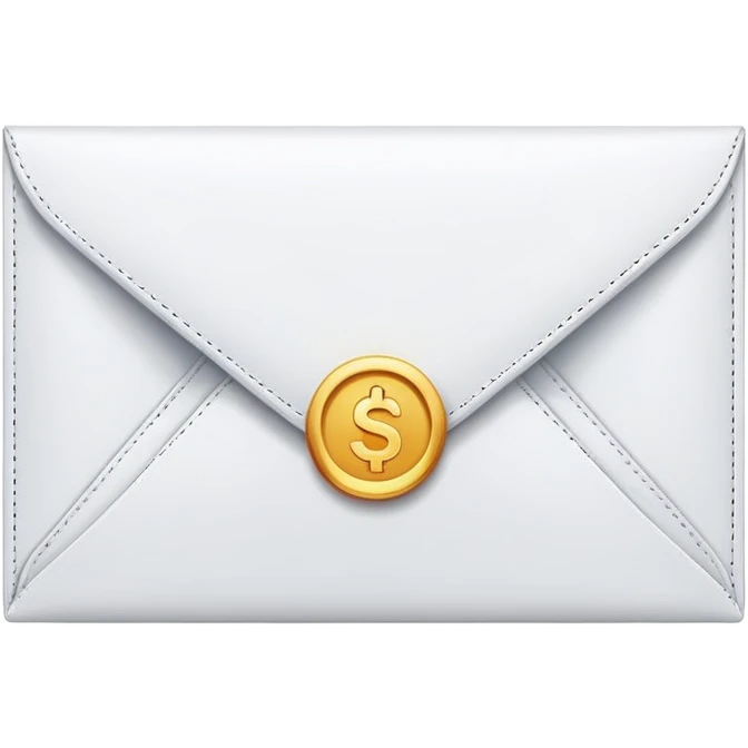 salary envelope emoji