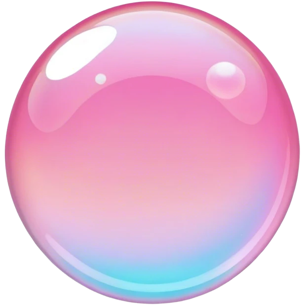 🫧, pink,transparent  emoji