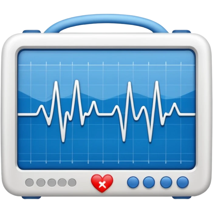 electrocardiogram emoji