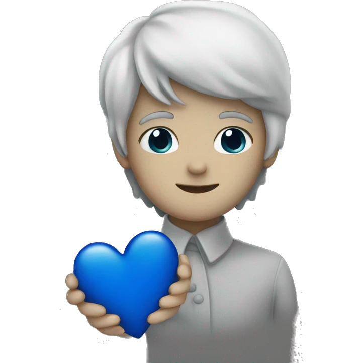 dark blue heart emoji