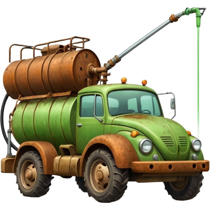 Bug sprayer car emoji