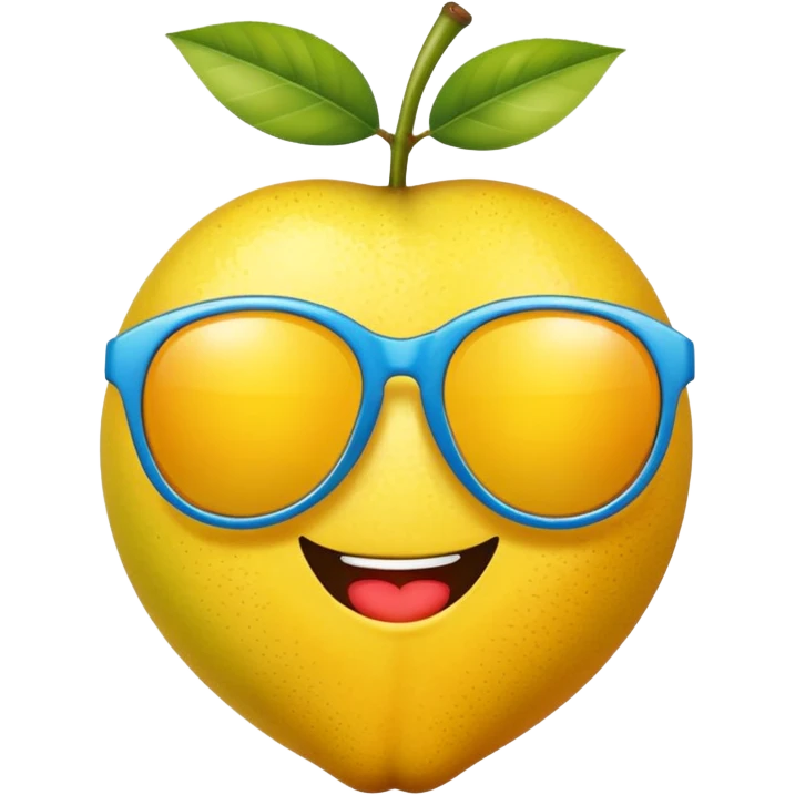Fruit with Sunglasses emoji