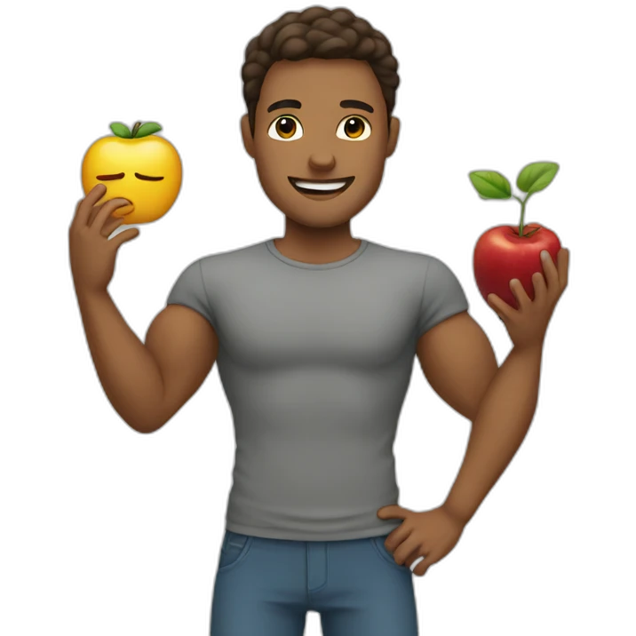 healthy man emoji