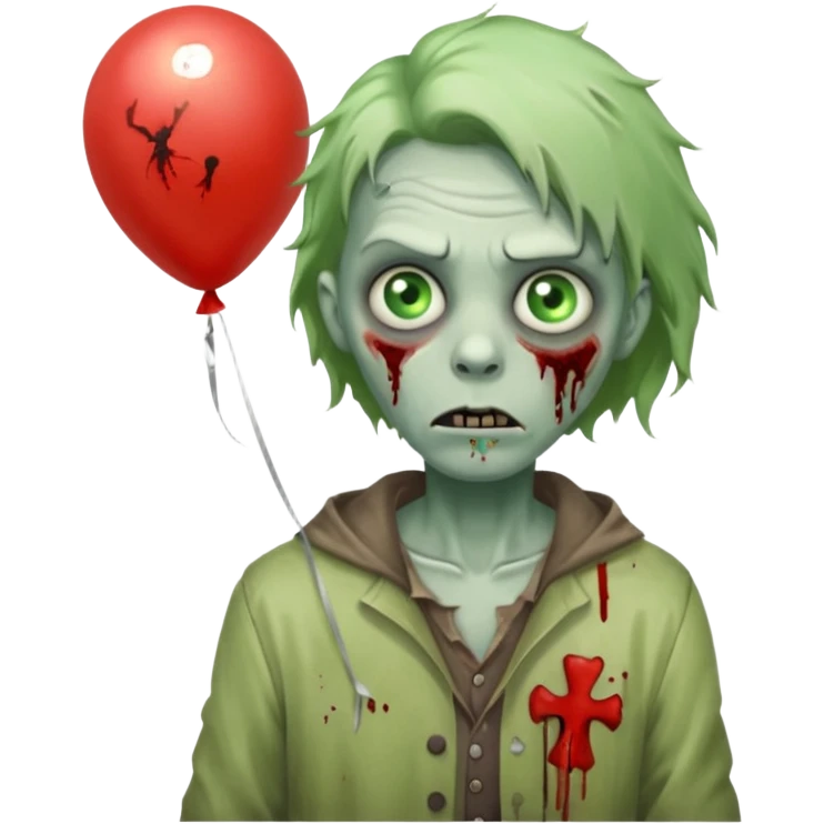Street Balloon Seller zombie  emoji