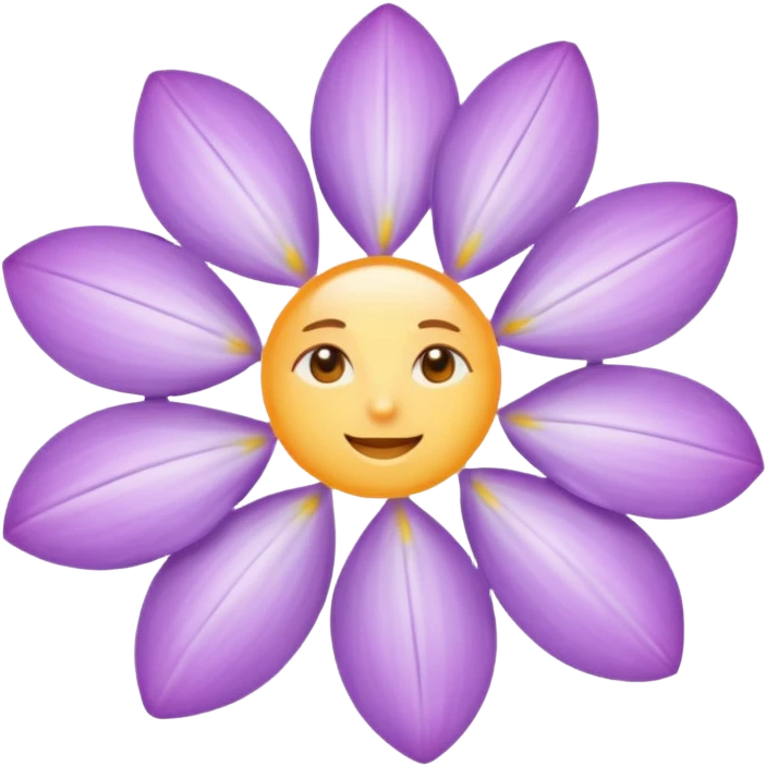 lilac sunshine emoji