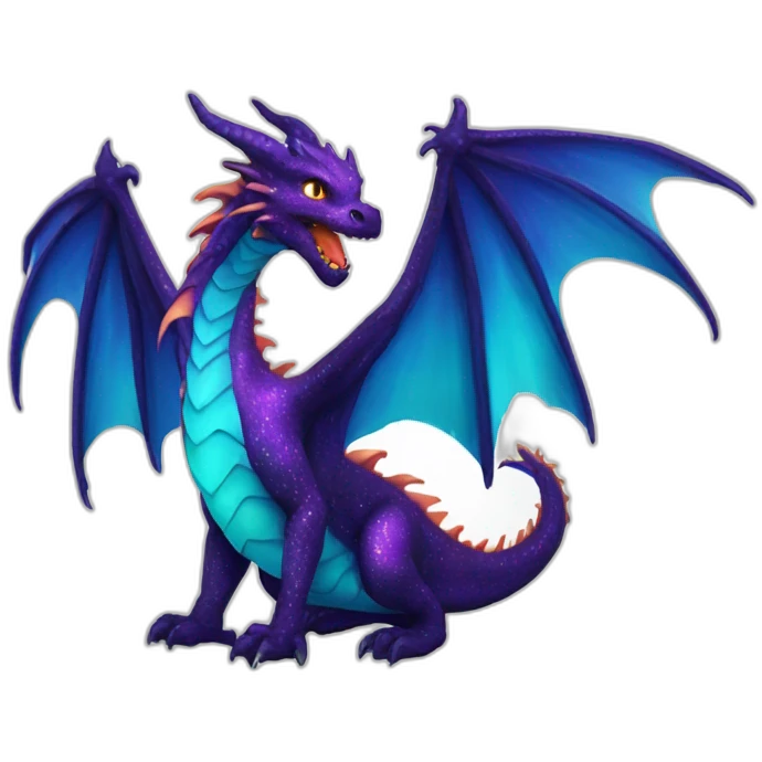 Galaxy dragon emoji