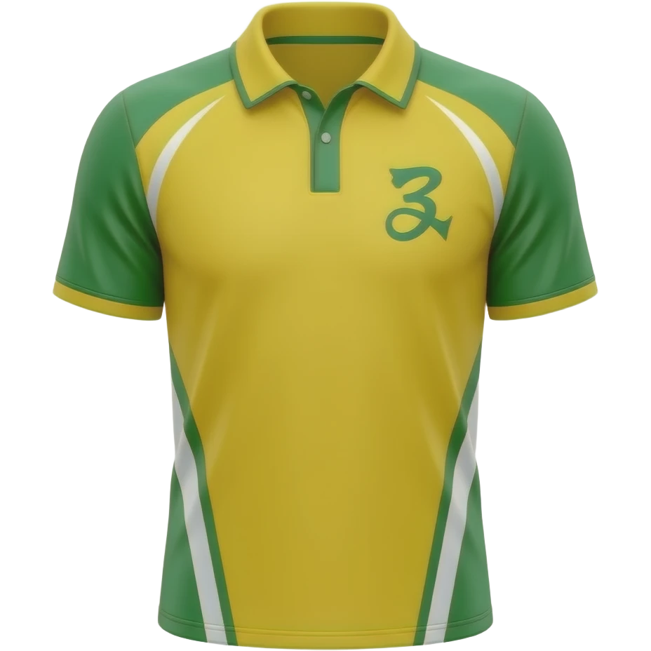cricket jersy yellow green emoji