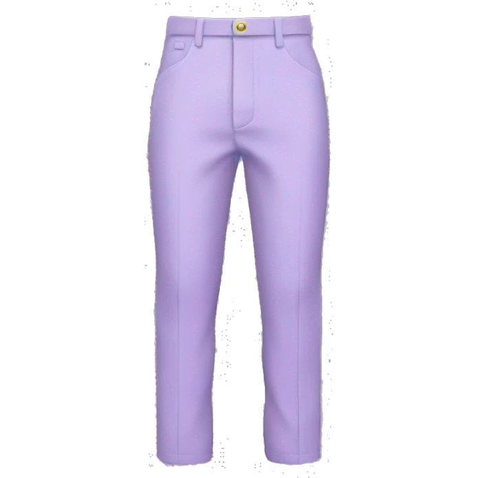 pastel purple trousers  emoji
