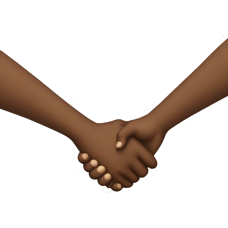 Holding hands emoji