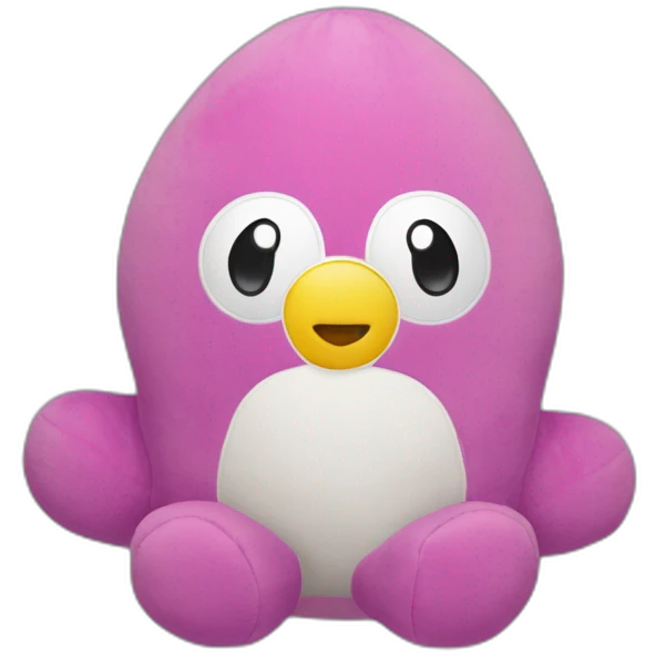 poulpe réversible peluche emoji