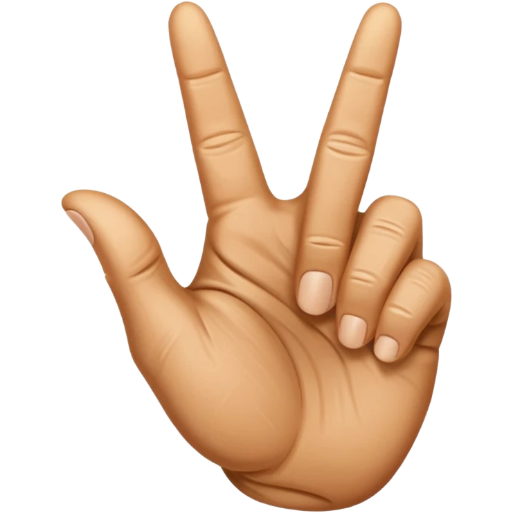 🤟 забери мізінчик і постав середній палець emoji