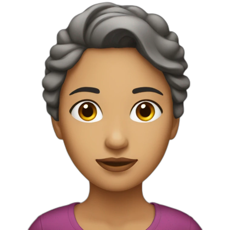 Mujer enojada emoji