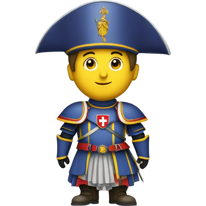 Pontifical Swiss Guard emoji