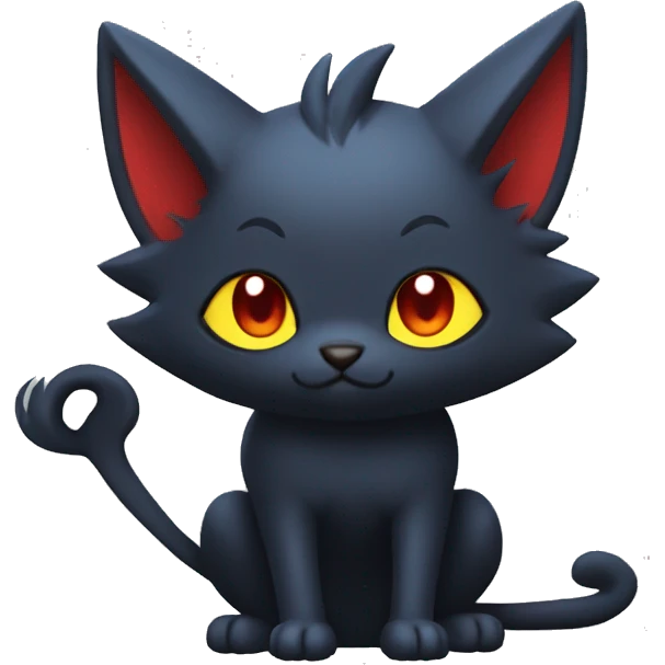 Litten-Zorua-Quilava-Bat-Cat full body emoji