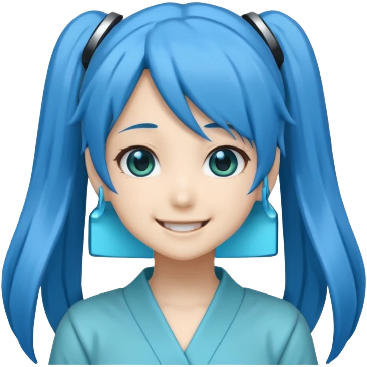 Hatsune Miku emoji emoji