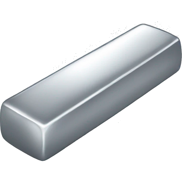 Silver bar emoji