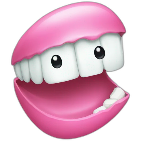 Chewing gum emoji