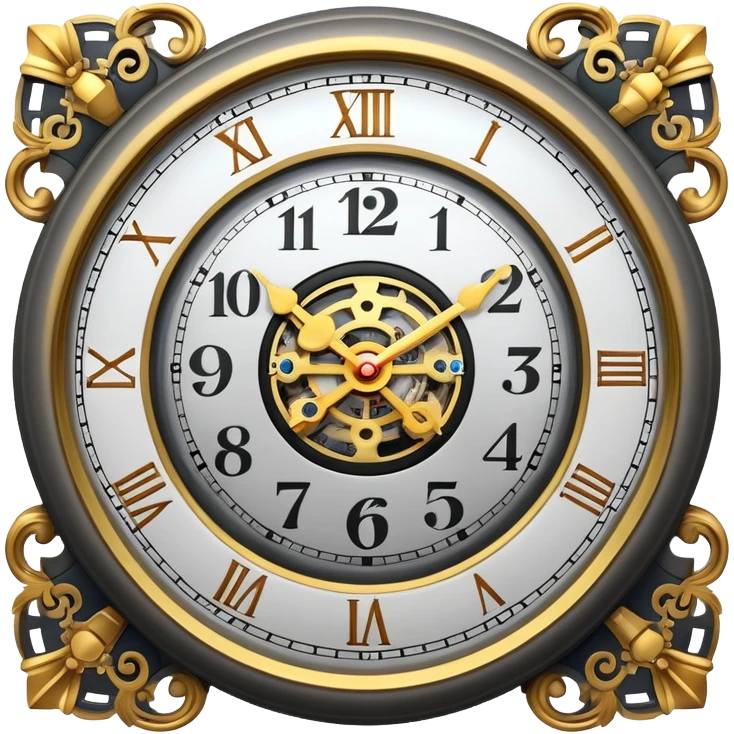 Clock it  emoji