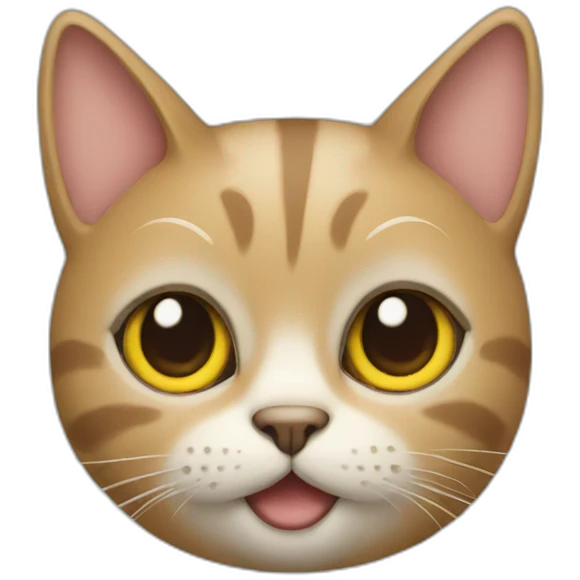 Cat coding emoji