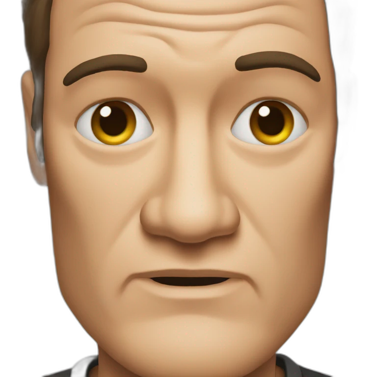 Tarantino face emoji
