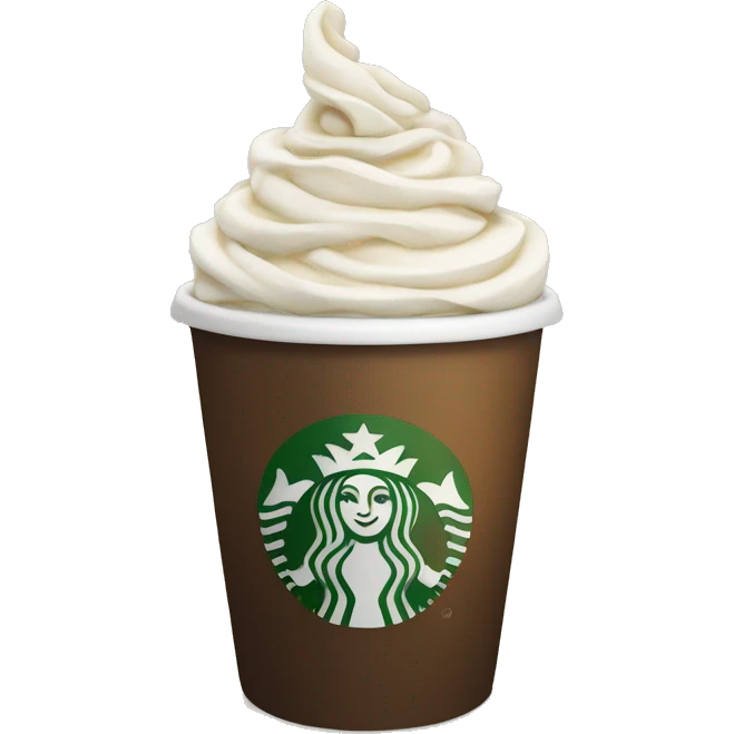 Starbucks cup emoji