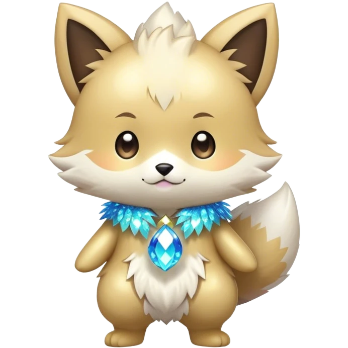  High quality detailed Cute Cool Kawaii stylish Pretty Chibi Fur-Sona Shiny Colorful Sparkly Fakemon Full Body emoji