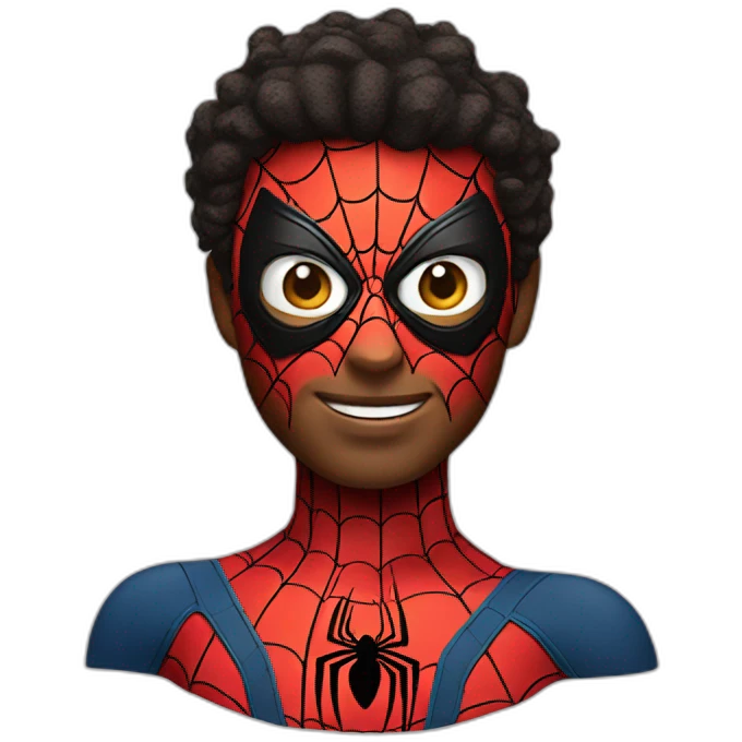 Spider man emoji