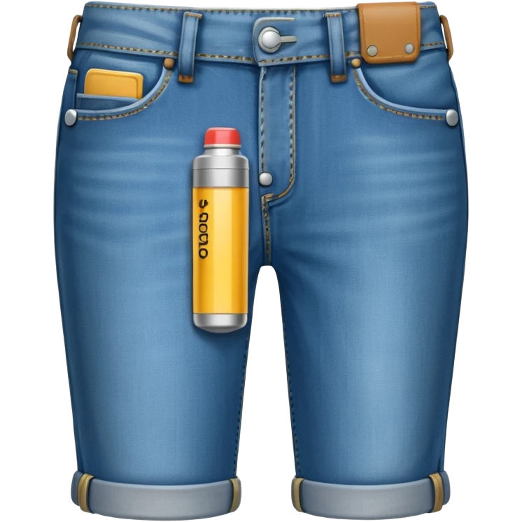 EpiPen in back jeans pocket emoji
