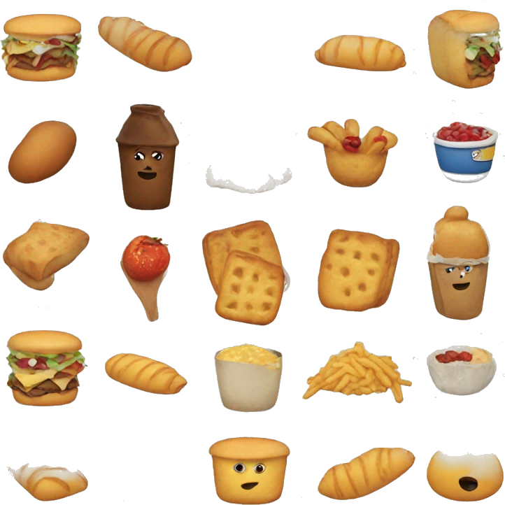 Full of food emoji