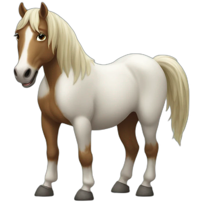 Horse thumbs up emoji