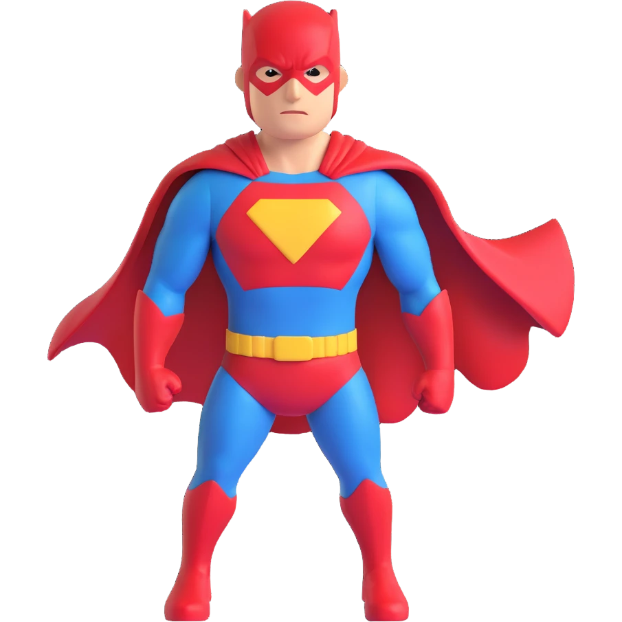 superhero landmark emoji