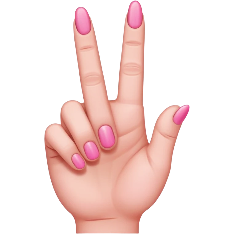 pink middle finger  emoji