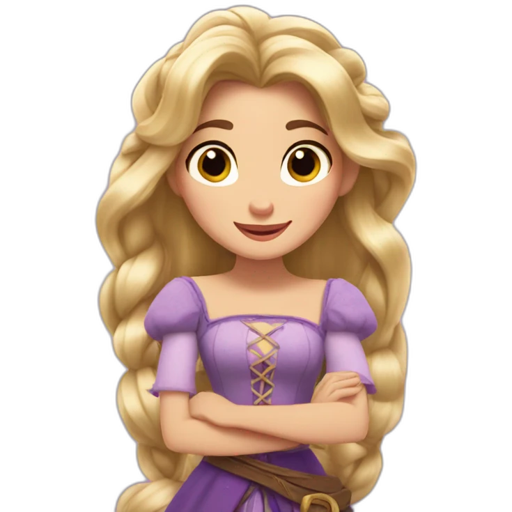 Disney Princess tangled emoji