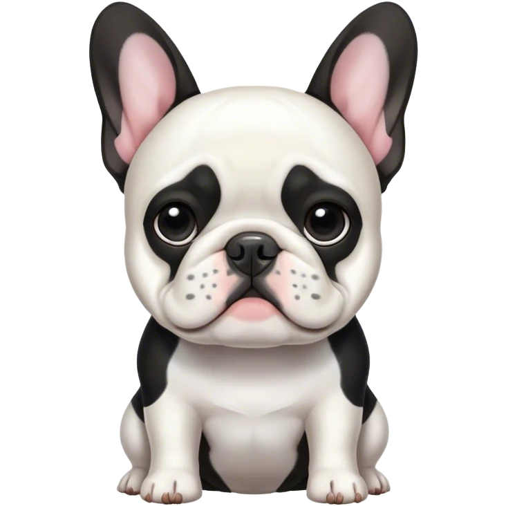 French bulldog emoji