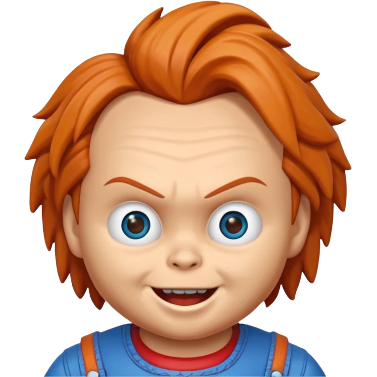 Un emojin de chuky emoji