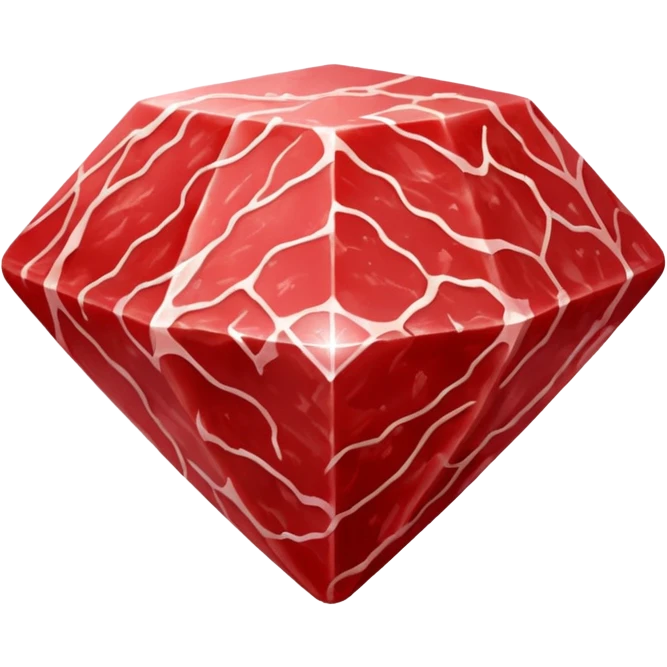 Diamond meat emoji