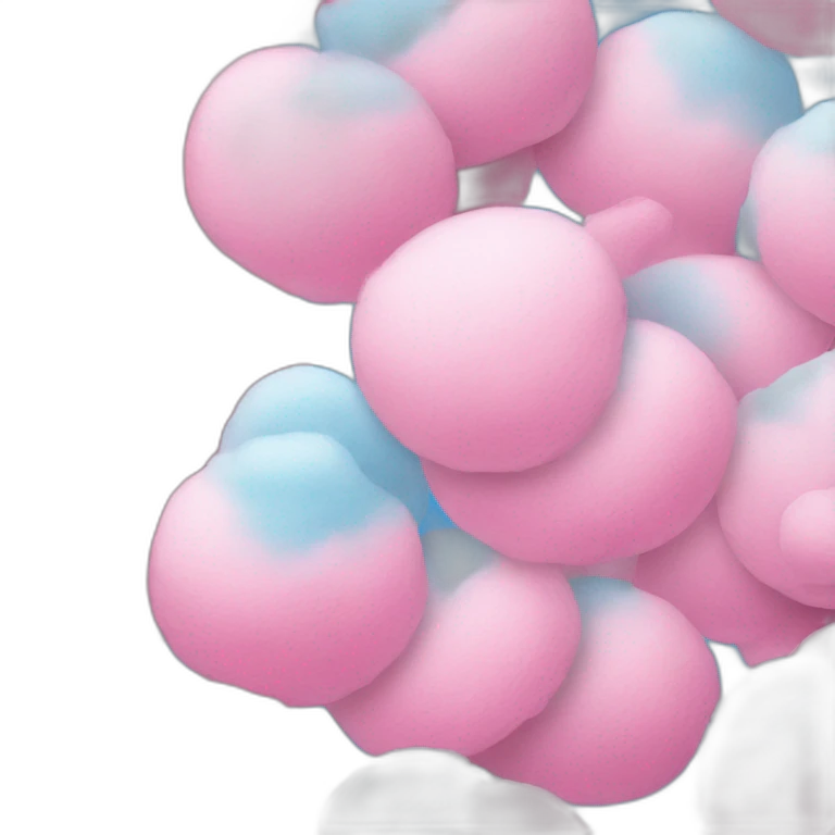 cotton candy emoji emoji
