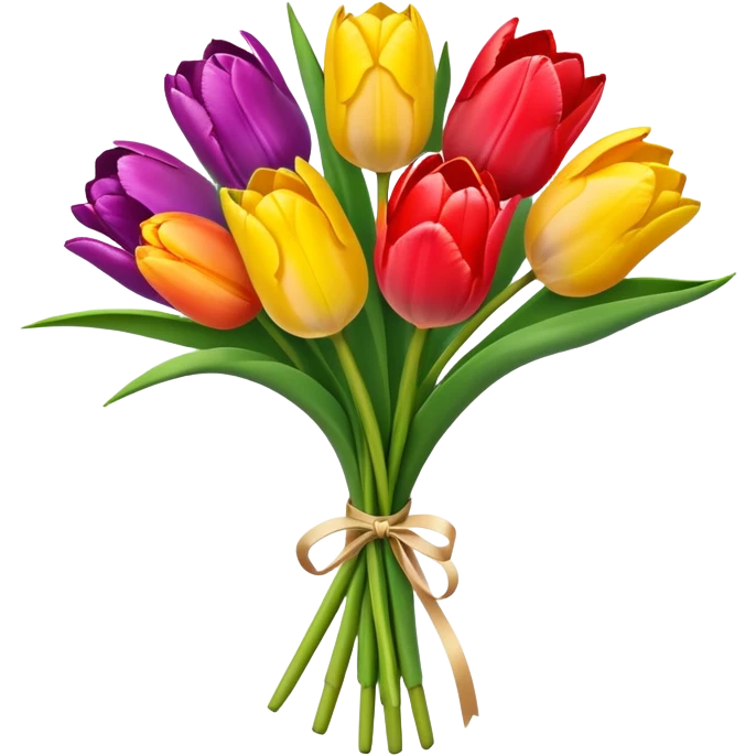 ramo de tulipanea emoji